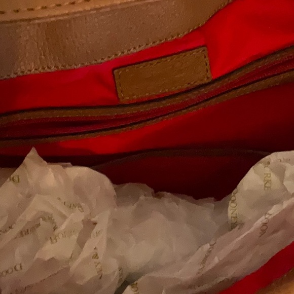 Dooney & Bourke Belvedere Logo Lock Shoulder Bag - Desert - BBELV0882 - Picture 3 of 4